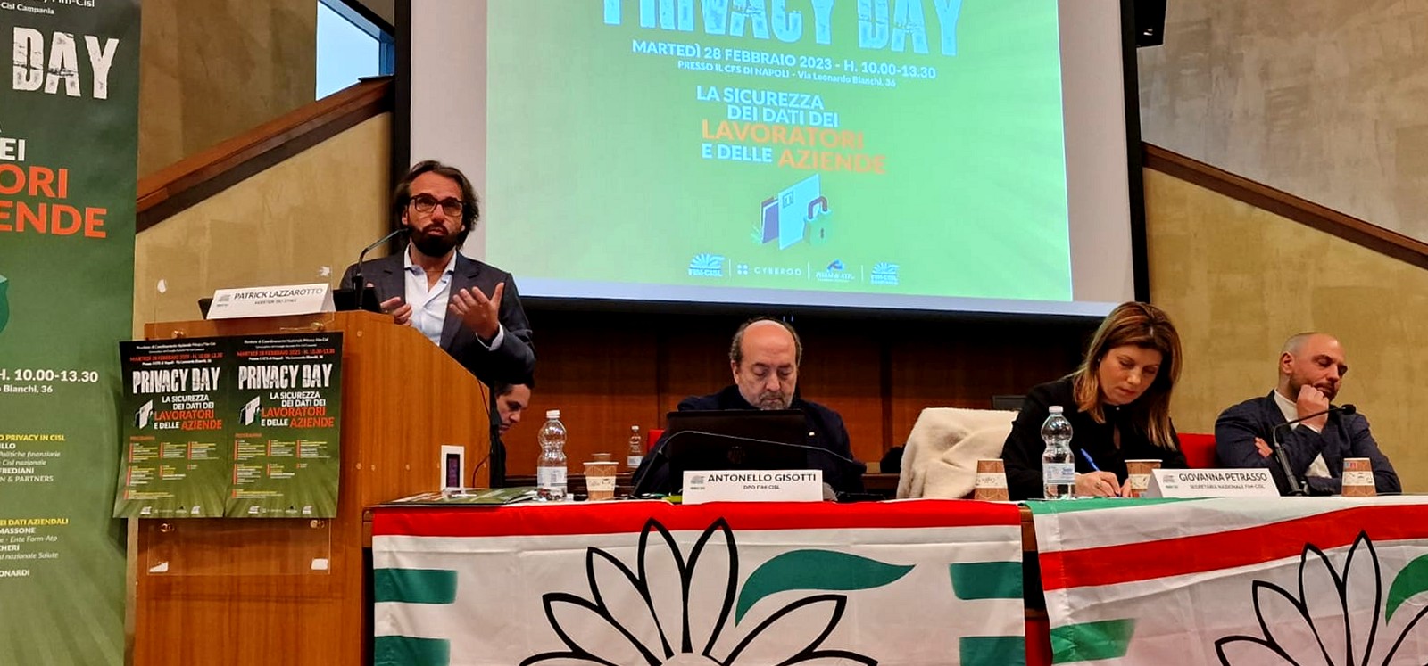 Privacy Day FIM-CISL · Vortrag im CFS in Neapel