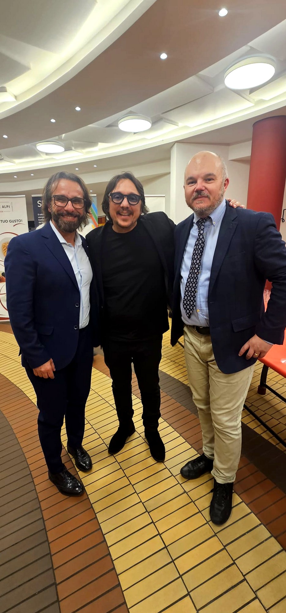 Mit Marco Camisani Calzolari bei der SEAC-Gruppe Trient
